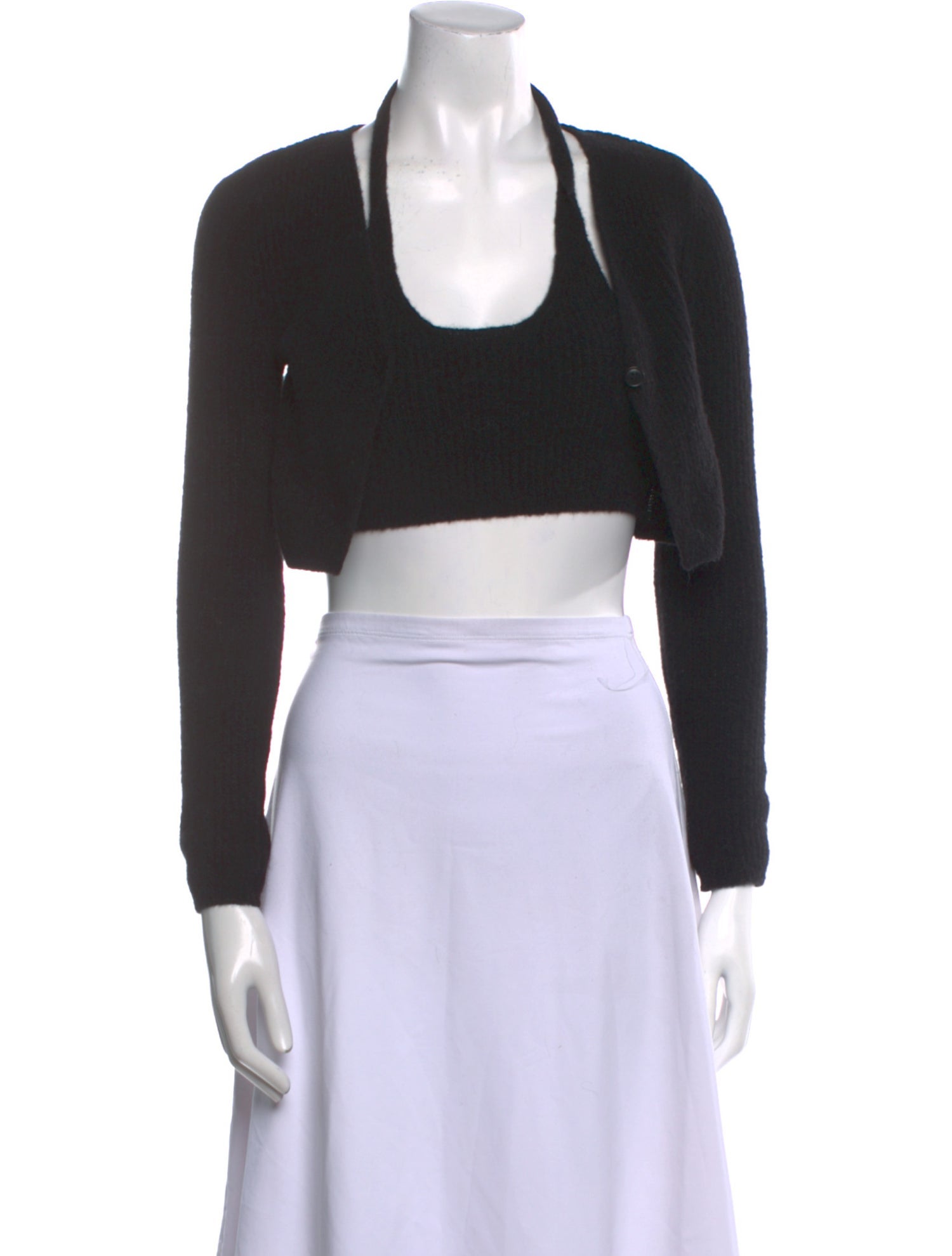 Alexanderwang.T Alpaca Scoop Neck Sweater