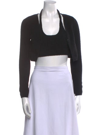 Alexanderwang.T Alpaca Scoop Neck Sweater