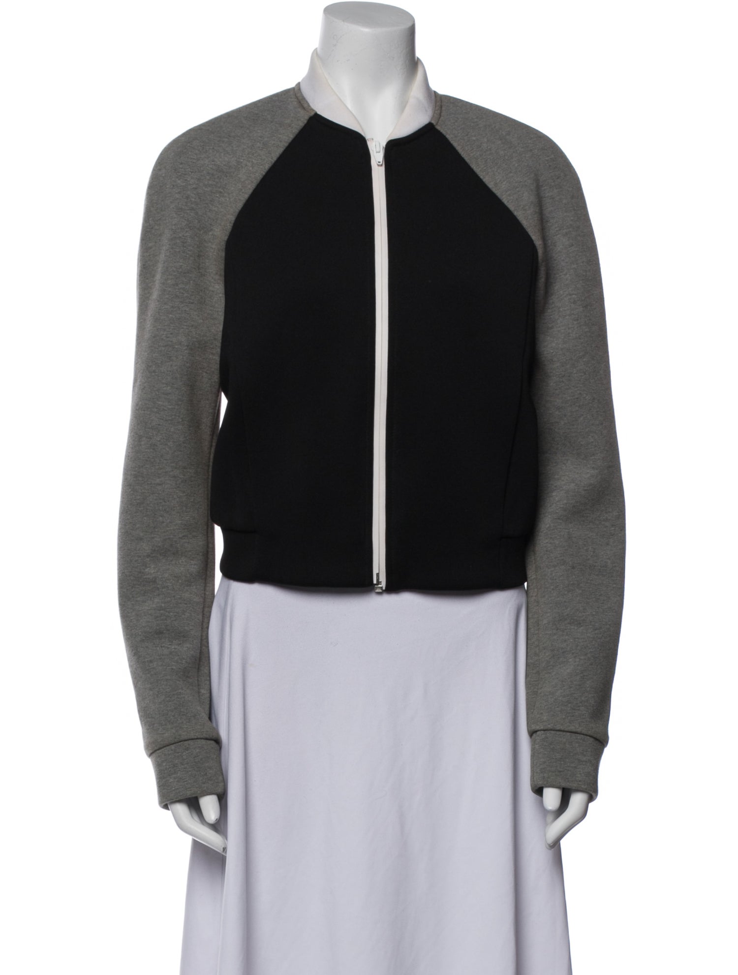 Alexanderwang.T Colorblock Pattern Bomber Jacket