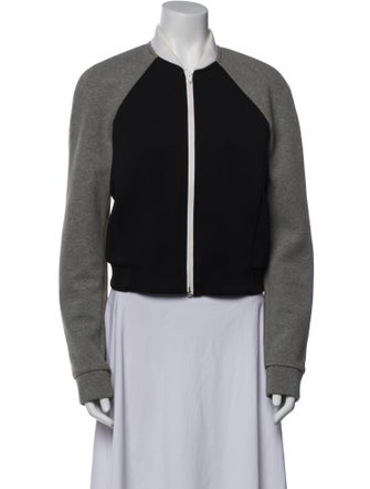 Alexanderwang.T Colorblock Pattern Bomber Jacket