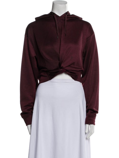 Alexanderwang.T Mock Neck Long Sleeve Sweatshirt