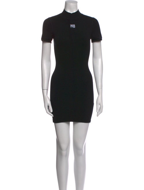 Alexanderwang.T Mock Neck Mini Dress