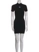 Alexanderwang.T Mock Neck Mini Dress
