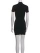Alexanderwang.T Mock Neck Mini Dress