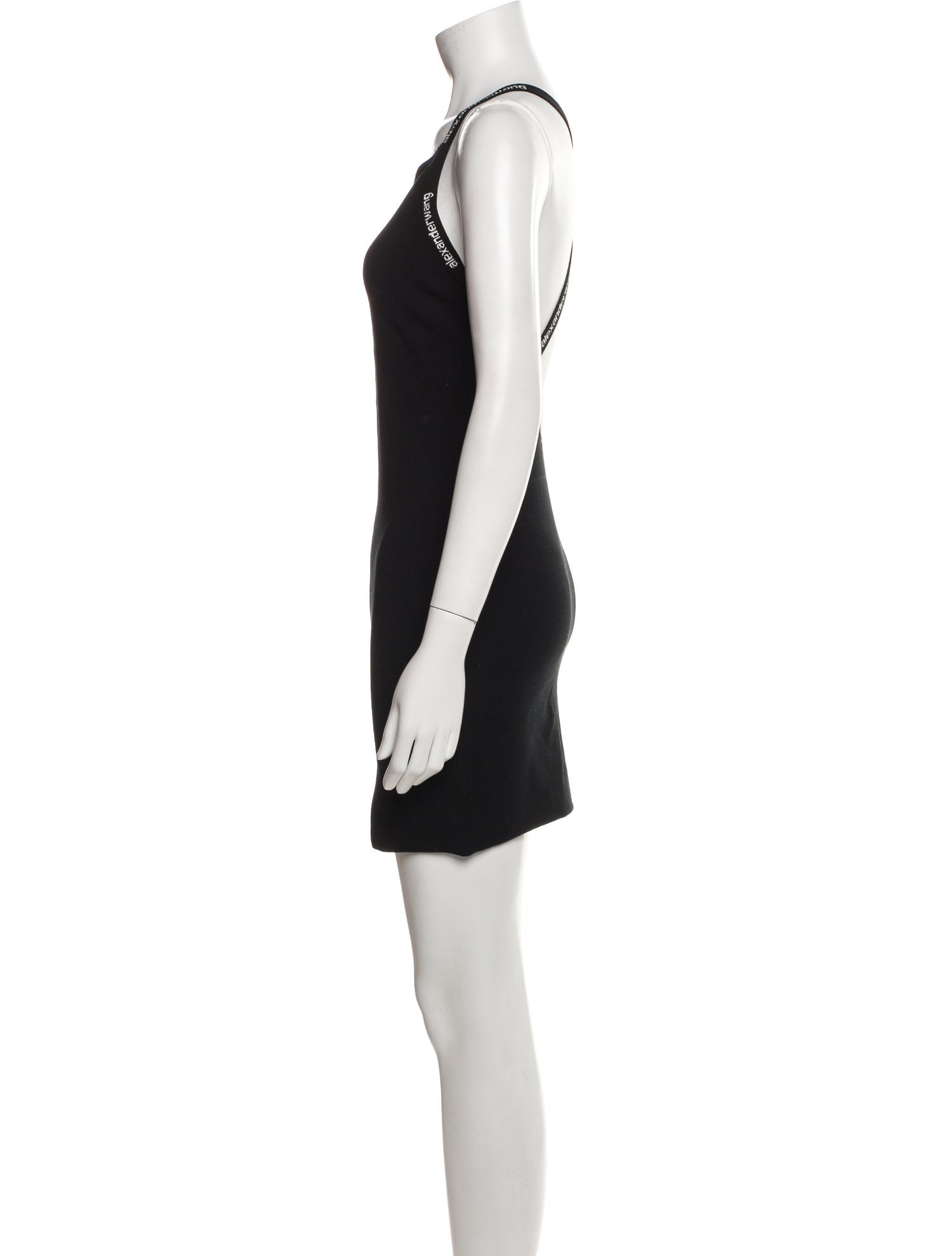 Alexanderwang.T Scoop Neck Mini Dress