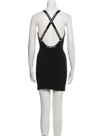 Alexanderwang.T Scoop Neck Mini Dress