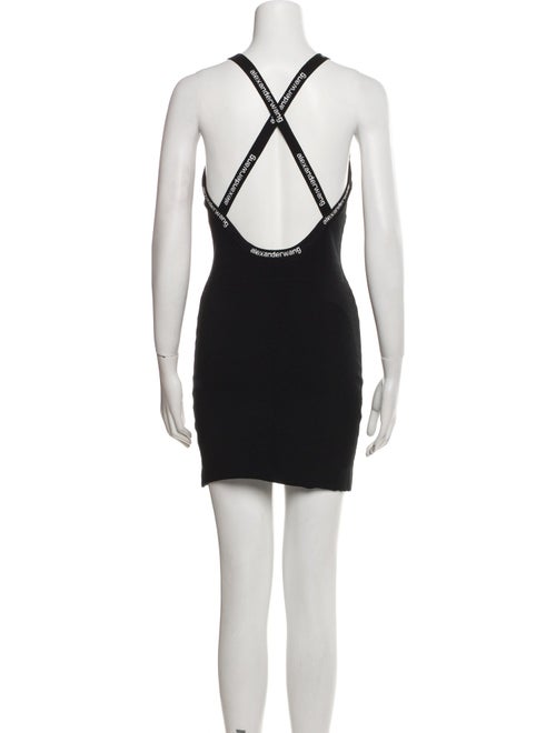 Alexanderwang.T Scoop Neck Mini Dress