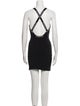 Alexanderwang.T Scoop Neck Mini Dress