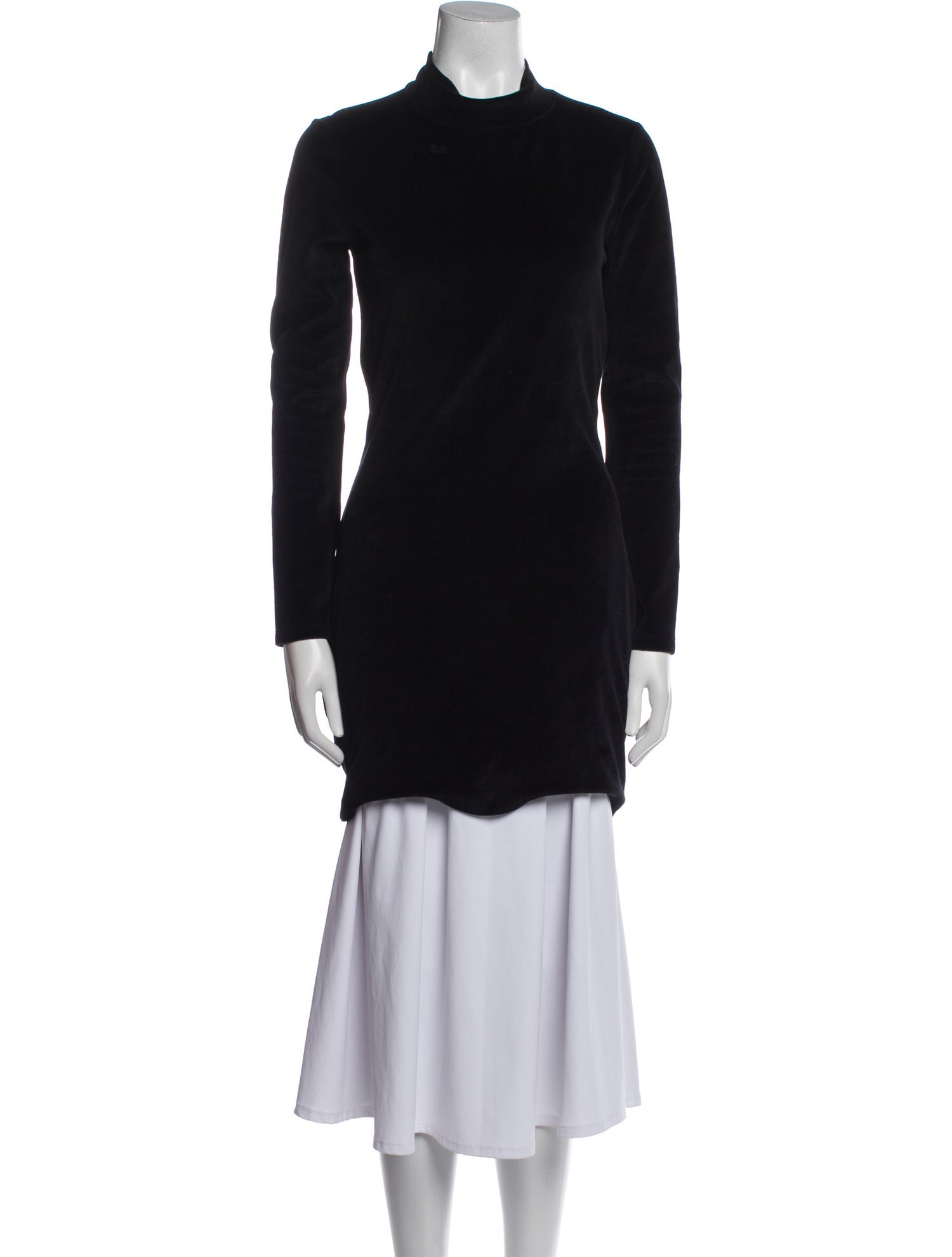 Alexanderwang.T Mock Neck Mini Dress