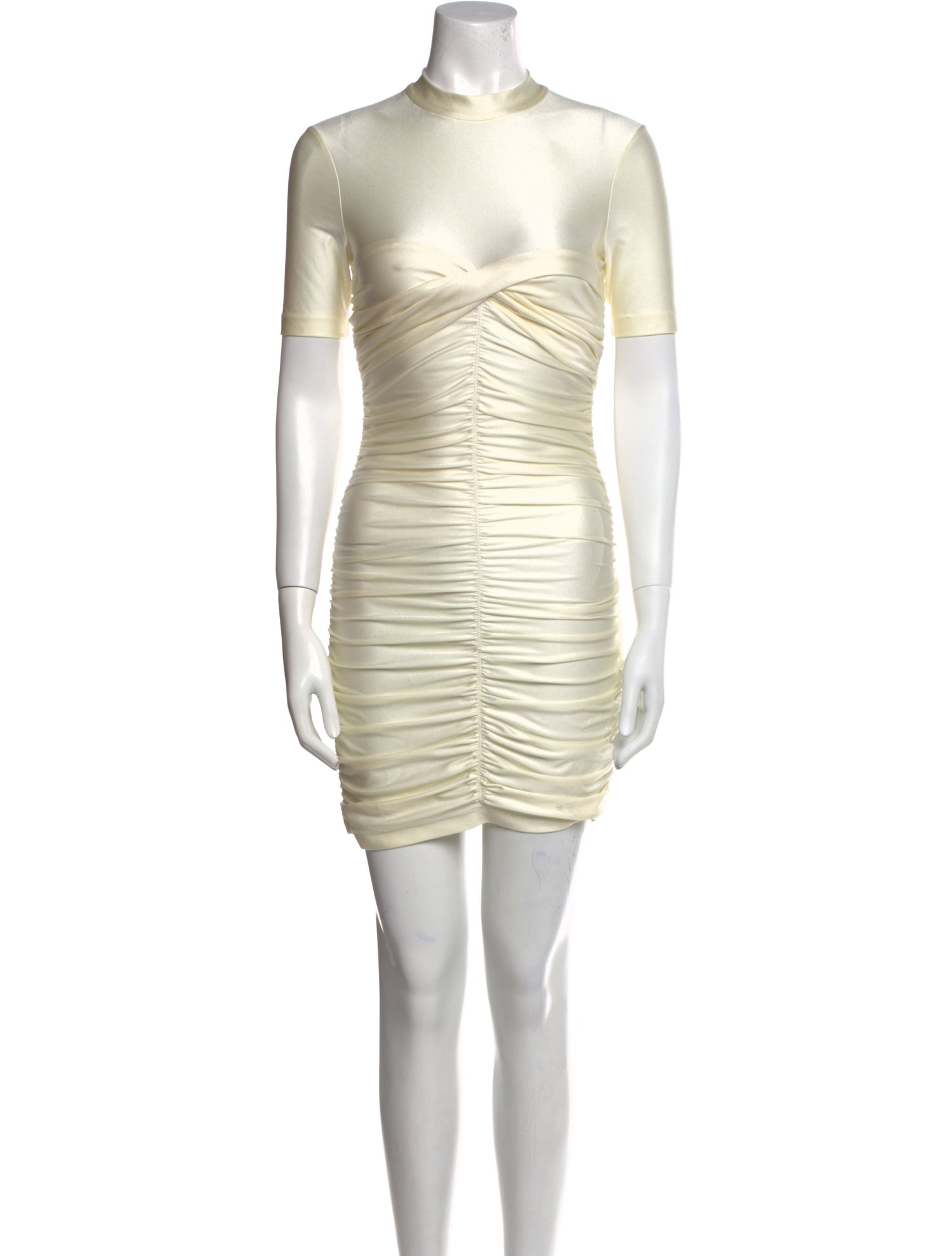 Alexanderwang.T Mock Neck Mini Dress