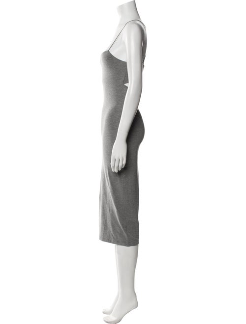 Alexanderwang.T Square Neckline Midi Length Dress