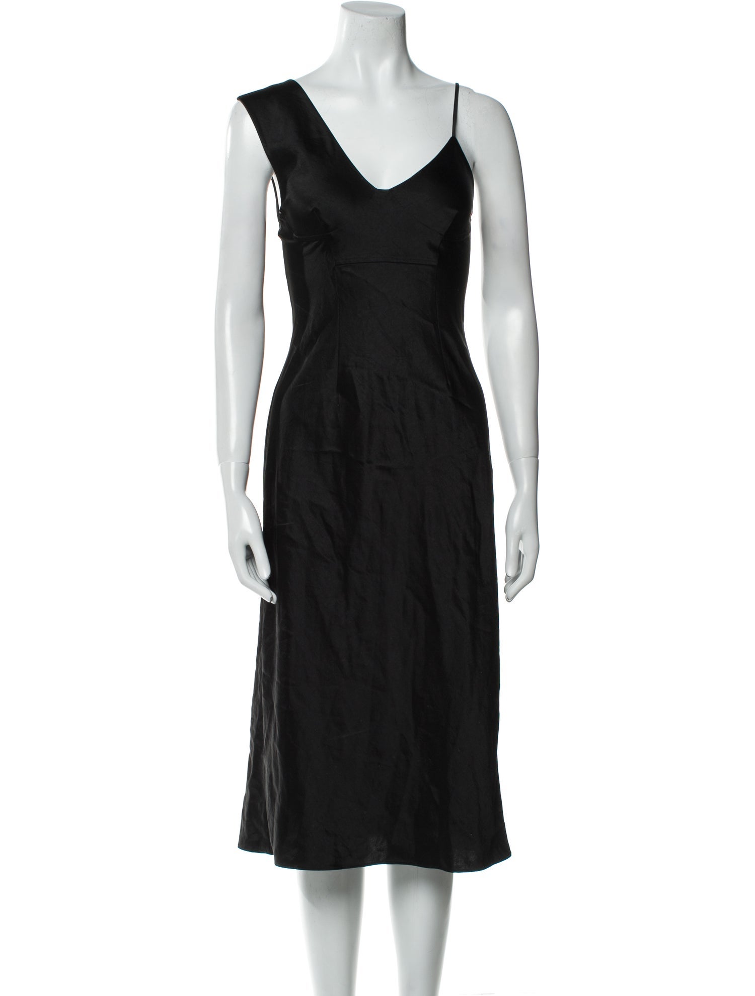 Alexanderwang.T V-Neck Midi Length Dress