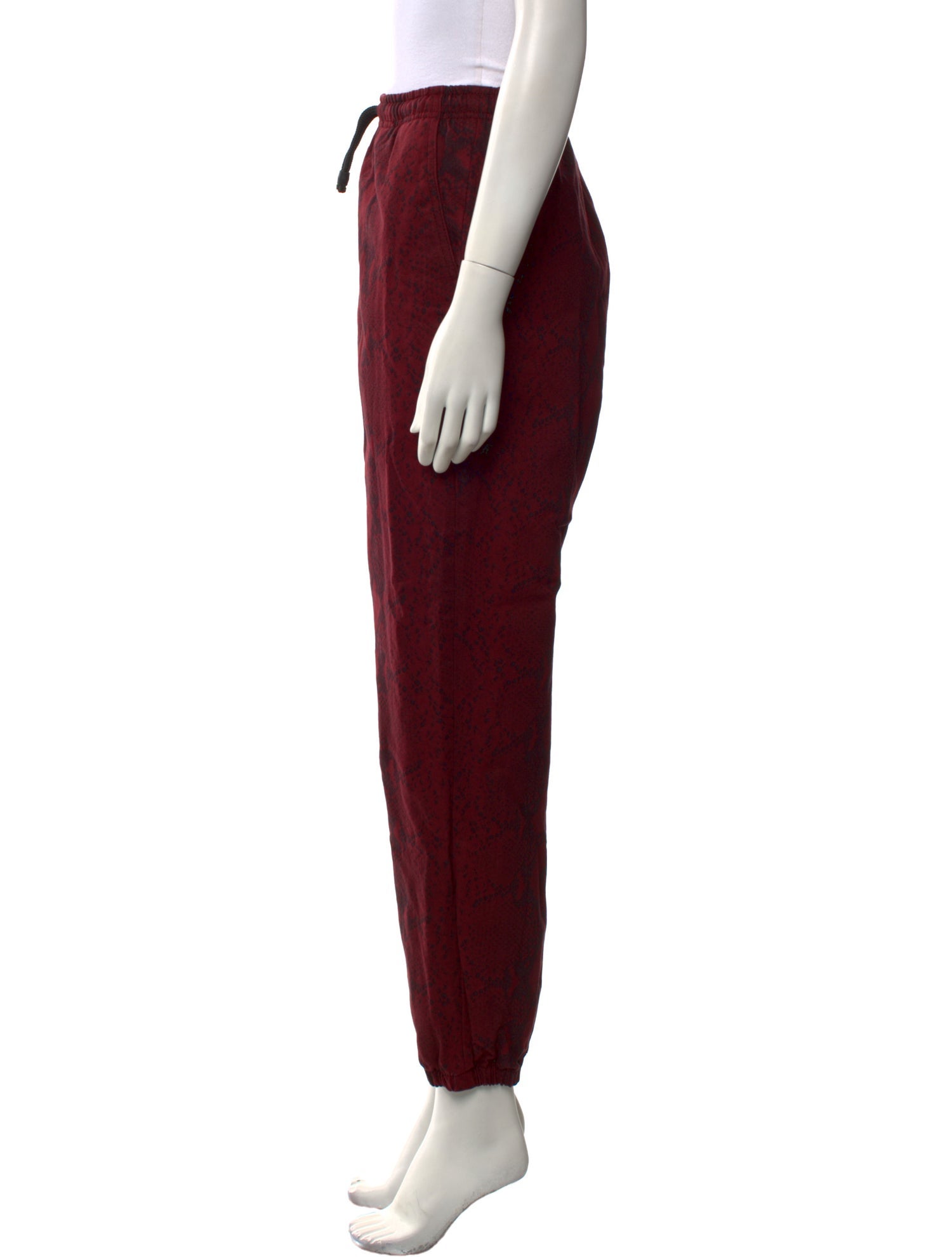 Alexander Wang Animal Print Wide Leg Pants