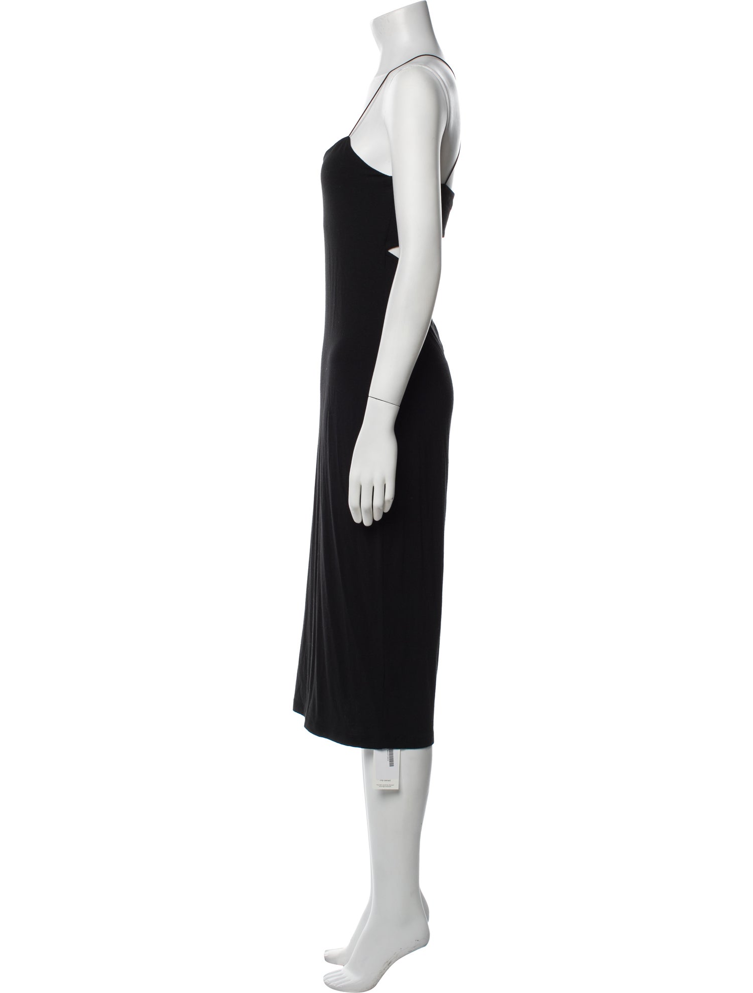 Alexanderwang.T Scoop Neck Midi Length Dress