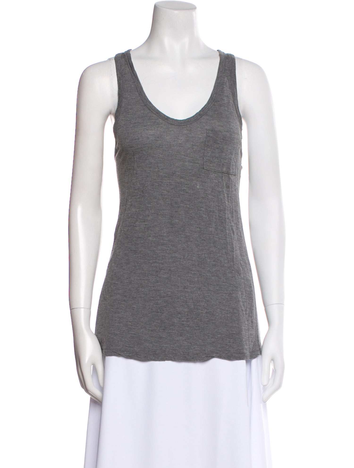 Alexanderwang.T Scoop Neck Sleeveless Top