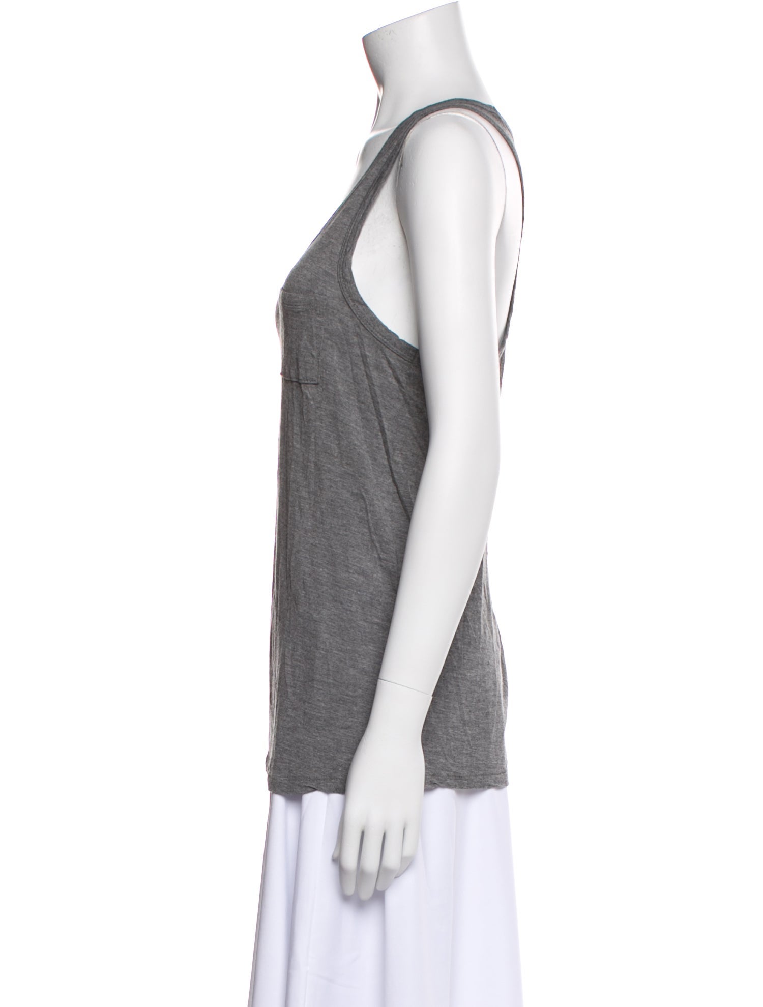 Alexanderwang.T Scoop Neck Sleeveless Top