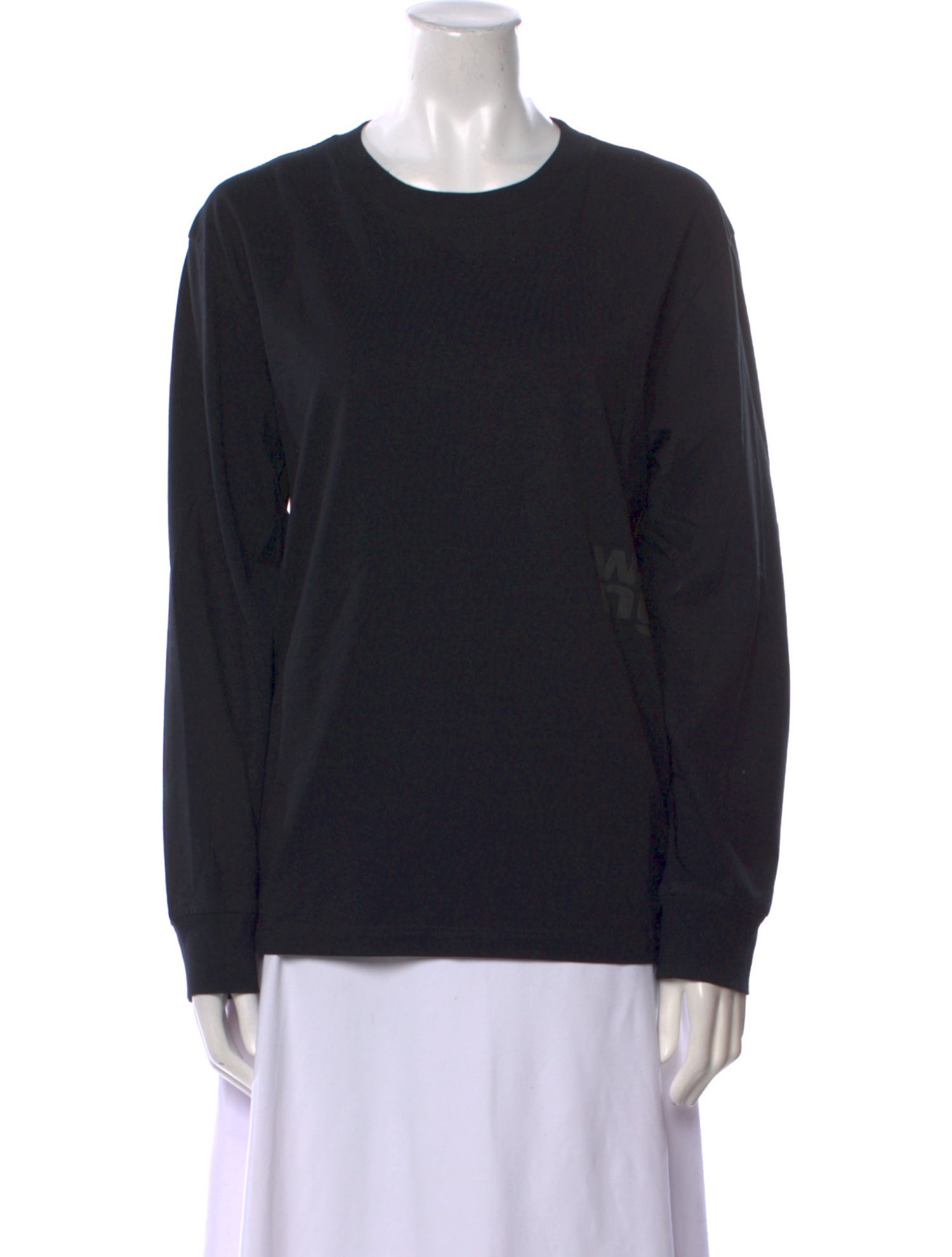 Alexanderwang.T Crew Neck Long Sleeve Sweatshirt