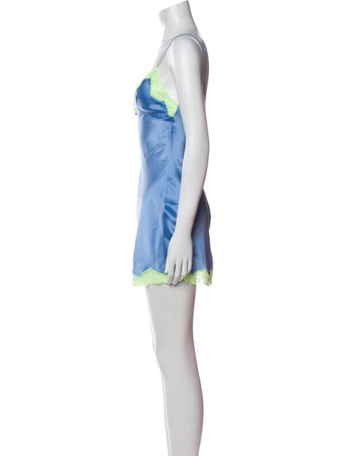 Alexanderwang.T Silk Lace Trim Embellishment Nightgown