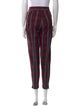 Alexanderwang.T Plaid Print Skinny Leg Pants