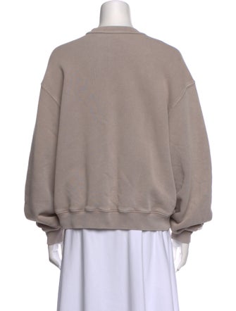 Alexanderwang.T Crew Neck Long Sleeve Sweatshirt