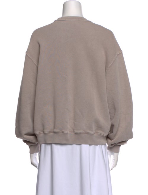 Alexanderwang.T Crew Neck Long Sleeve Sweatshirt