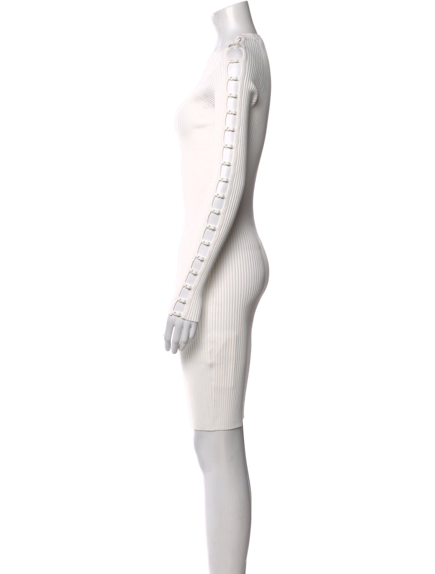 T by Alexander Wang Crew Neck Knee-Length Dress