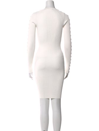 T by Alexander Wang Crew Neck Knee-Length Dress