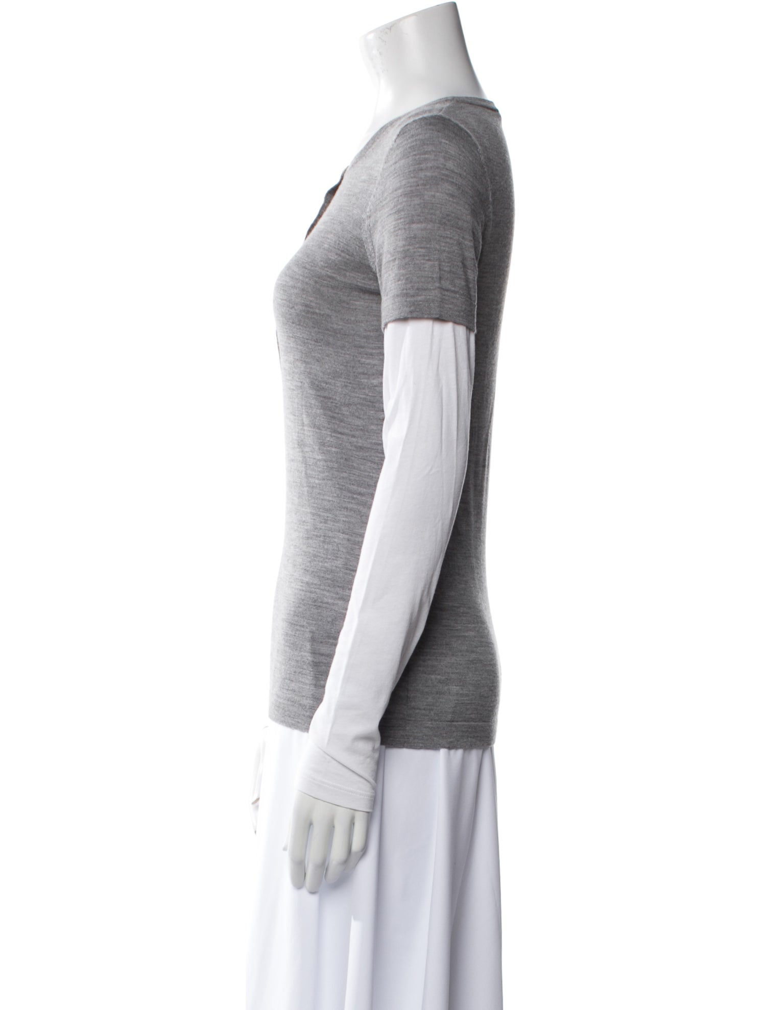 Alexanderwang.T Merino Wool Crew Neck T-Shirt