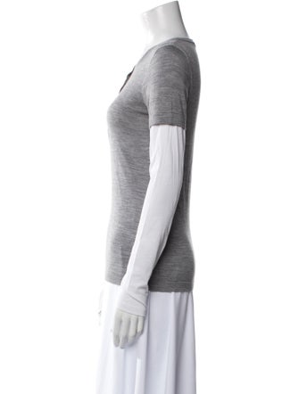 Alexanderwang.T Merino Wool Crew Neck T-Shirt