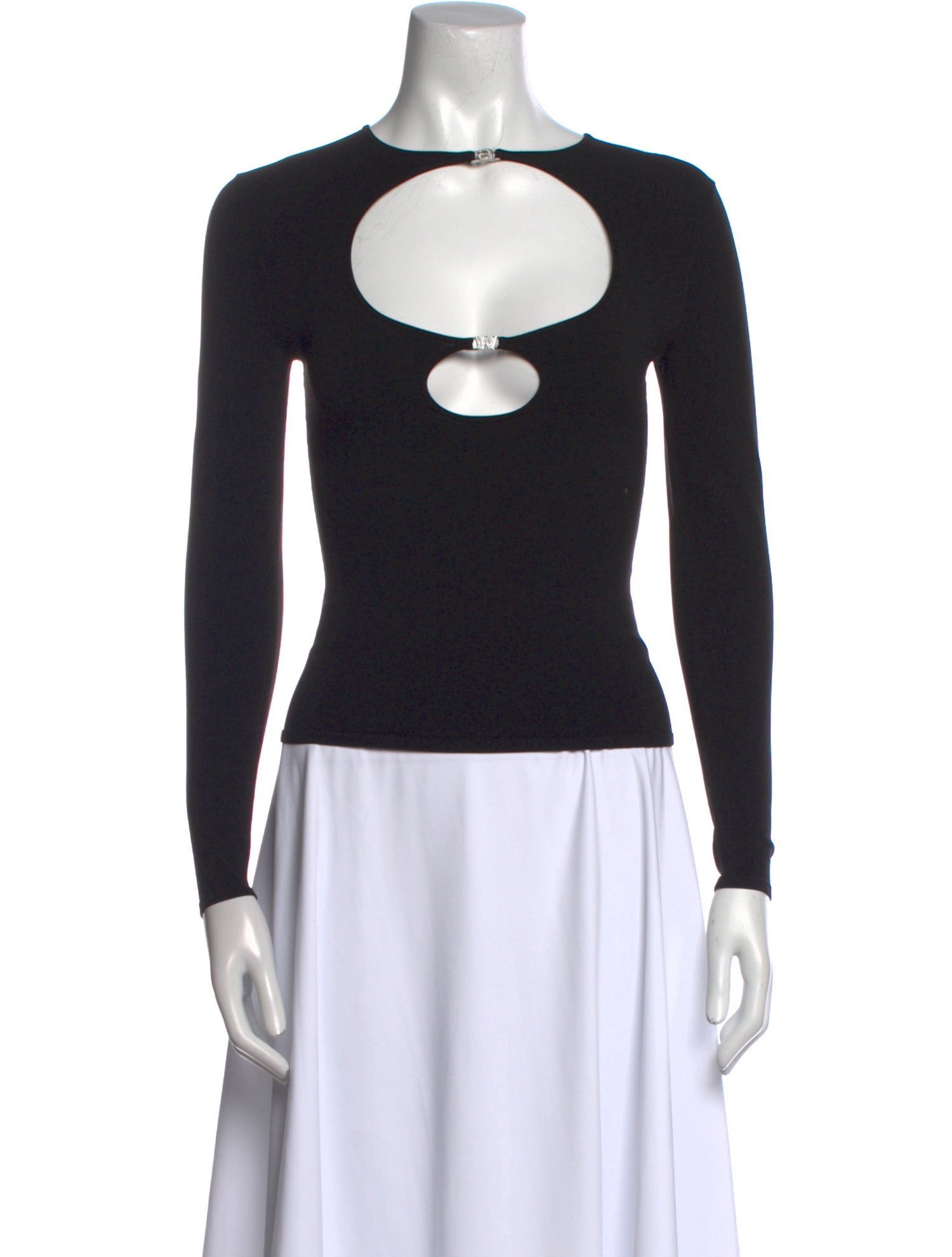 Alexanderwang.T Crew Neck Long Sleeve Top