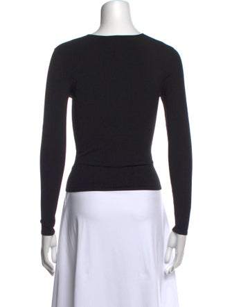 Alexanderwang.T Crew Neck Long Sleeve Top