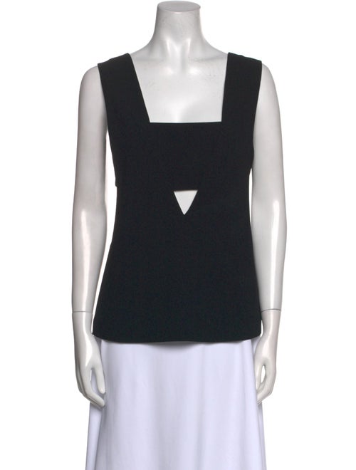 Alexanderwang.T Square Neckline Sleeveless Top