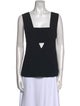 Alexanderwang.T Square Neckline Sleeveless Top