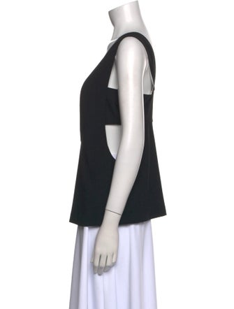 Alexanderwang.T Square Neckline Sleeveless Top