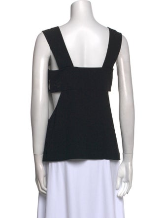 Alexanderwang.T Square Neckline Sleeveless Top