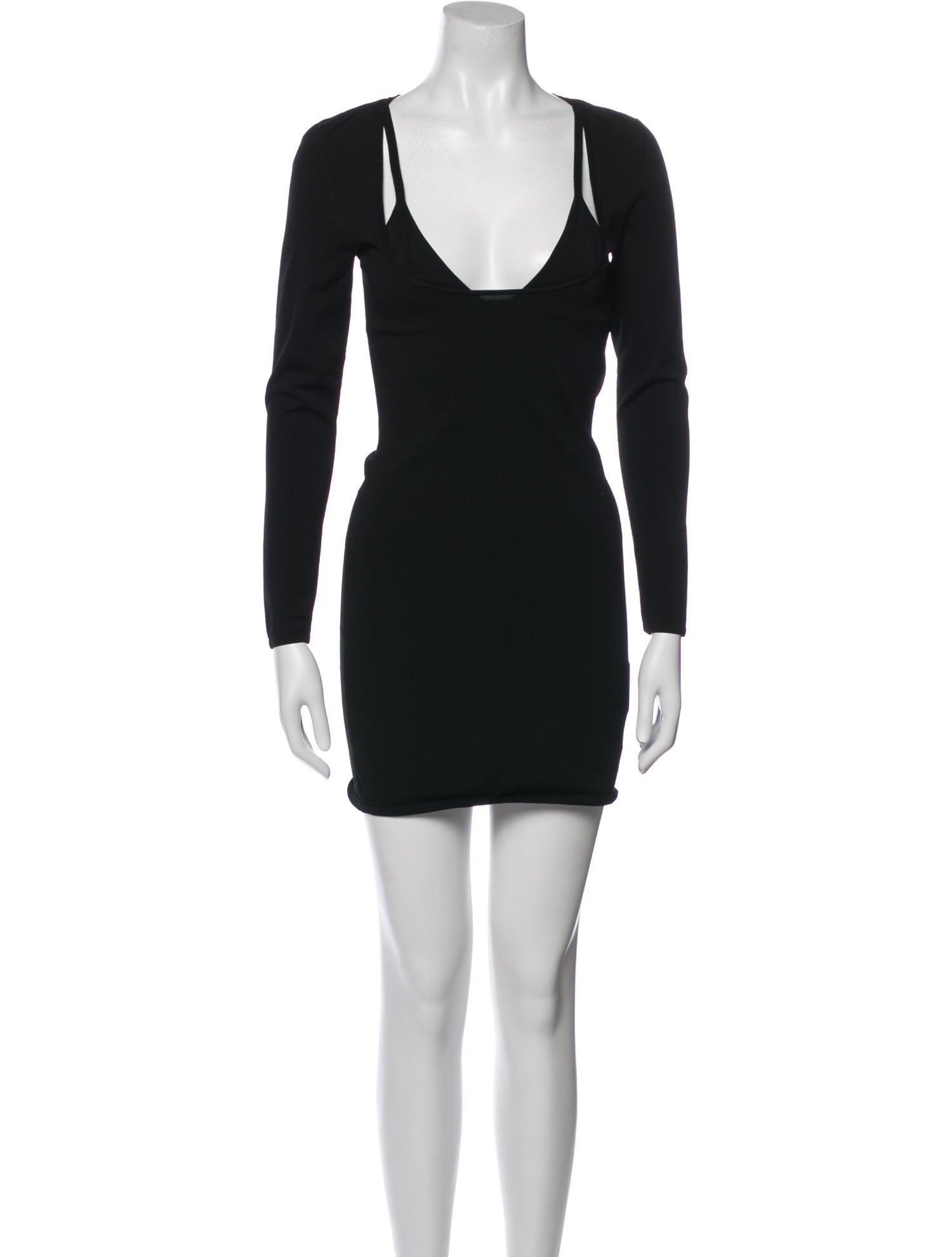 Alexanderwang.T V-Neck Mini Dress