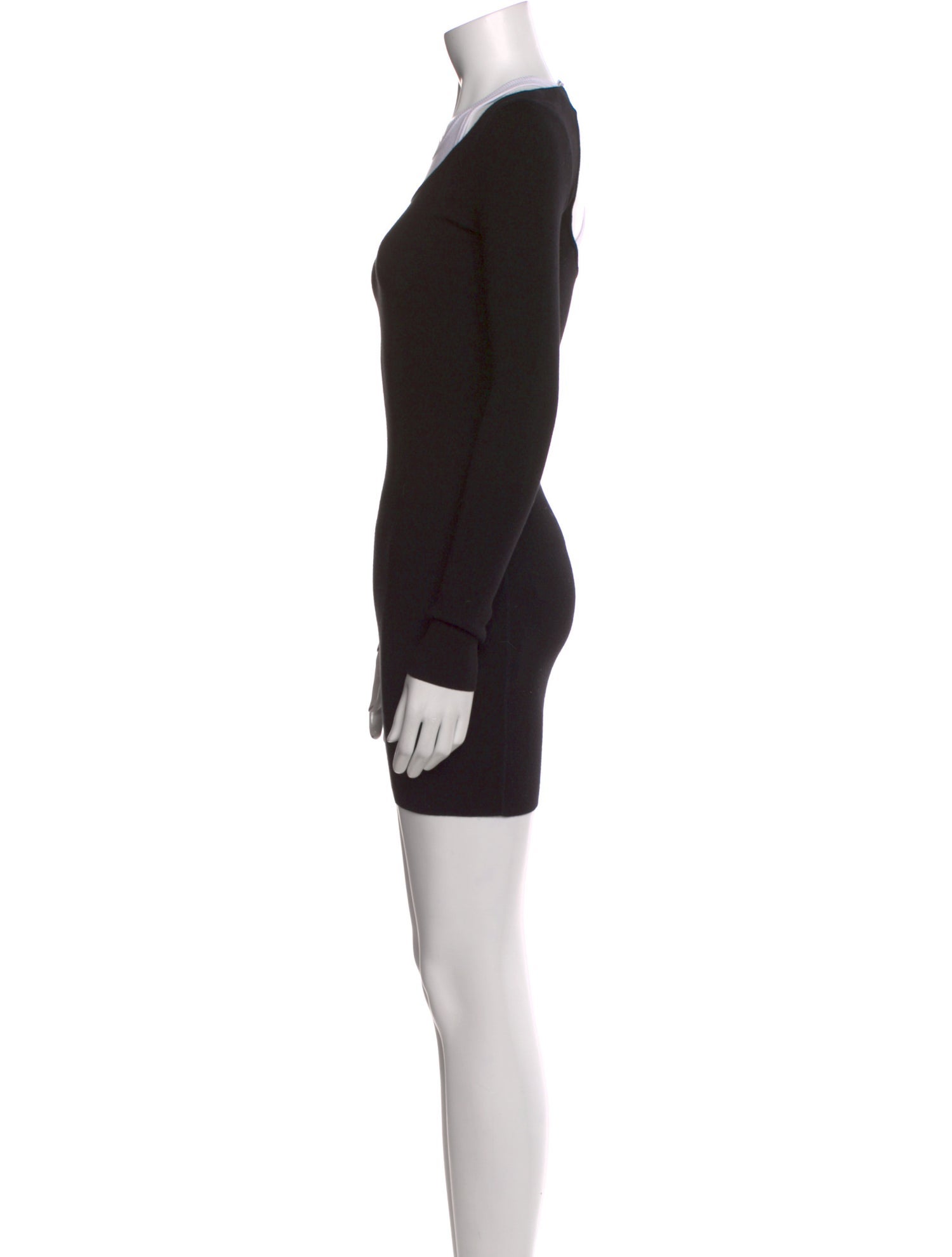 Alexanderwang.T Scoop Neck Mini Dress
