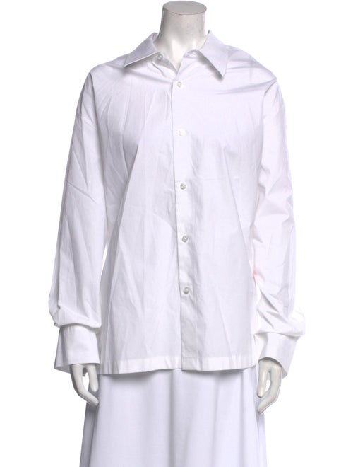 Alexanderwang.T Long Sleeve Button-Up Top