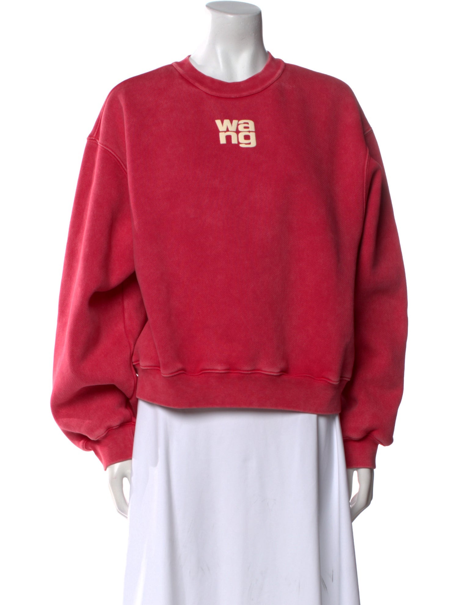 Alexanderwang.T Graphic Print Crew Neck Sweatshirt