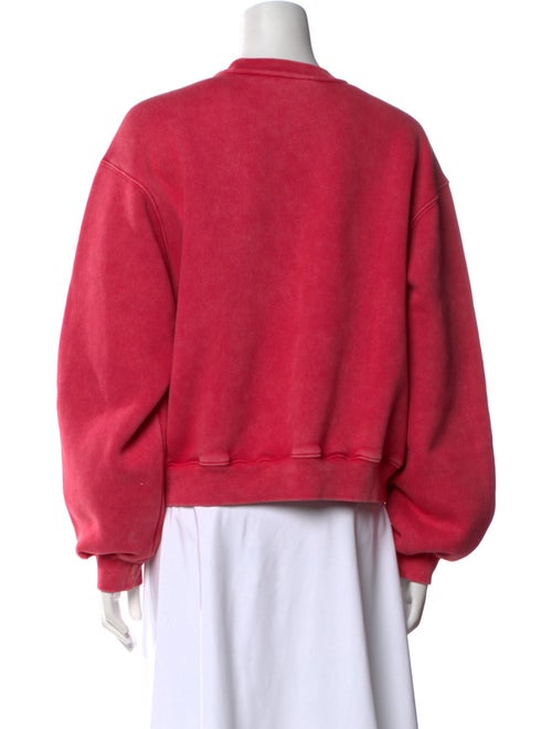 Alexanderwang.T Graphic Print Crew Neck Sweatshirt