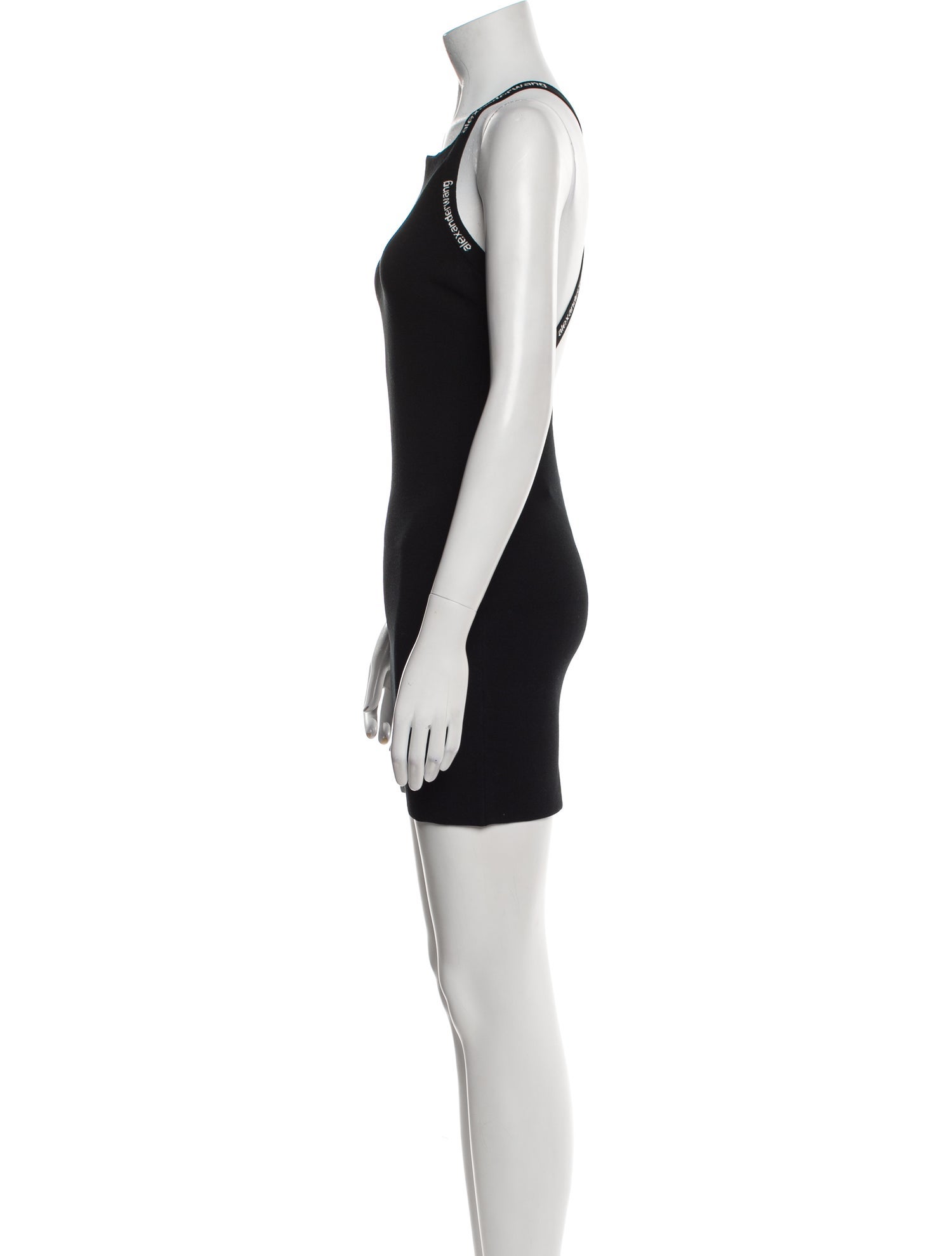 Alexanderwang.T Square Neckline Mini Dress