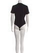 Alexanderwang.T Crew Neck Short Sleeve Bodysuit