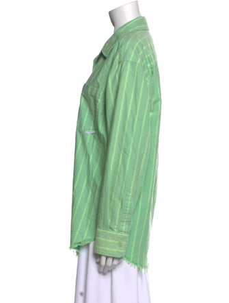 Alexanderwang.T Long Sleeve Button-Up Top
