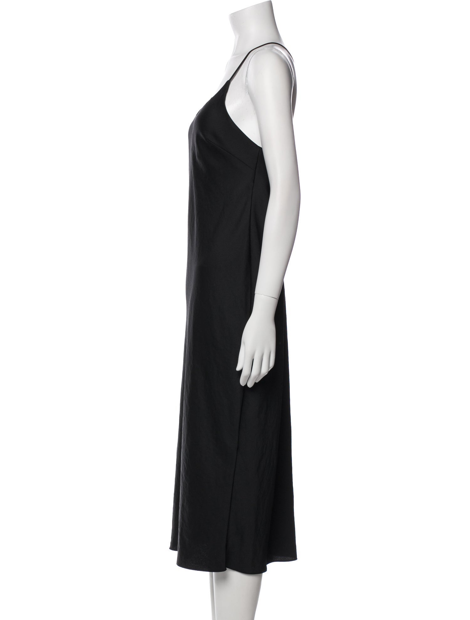 Alexanderwang.T Scoop Neck Midi Length Dress