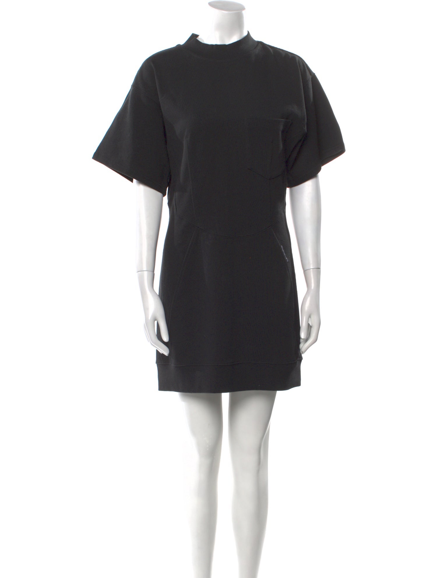 Alexanderwang.T Mock Neck Mini Dress