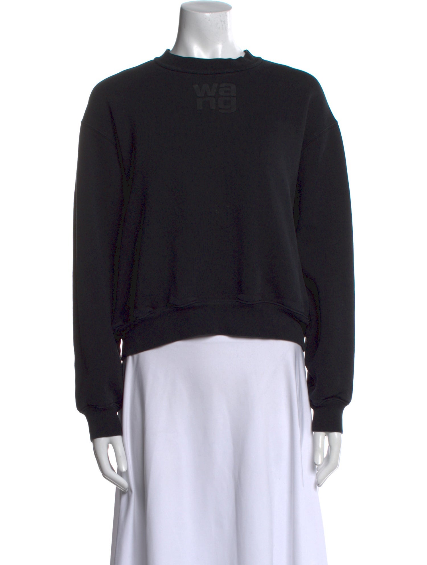 Alexanderwang.T Crew Neck Long Sleeve Sweatshirt
