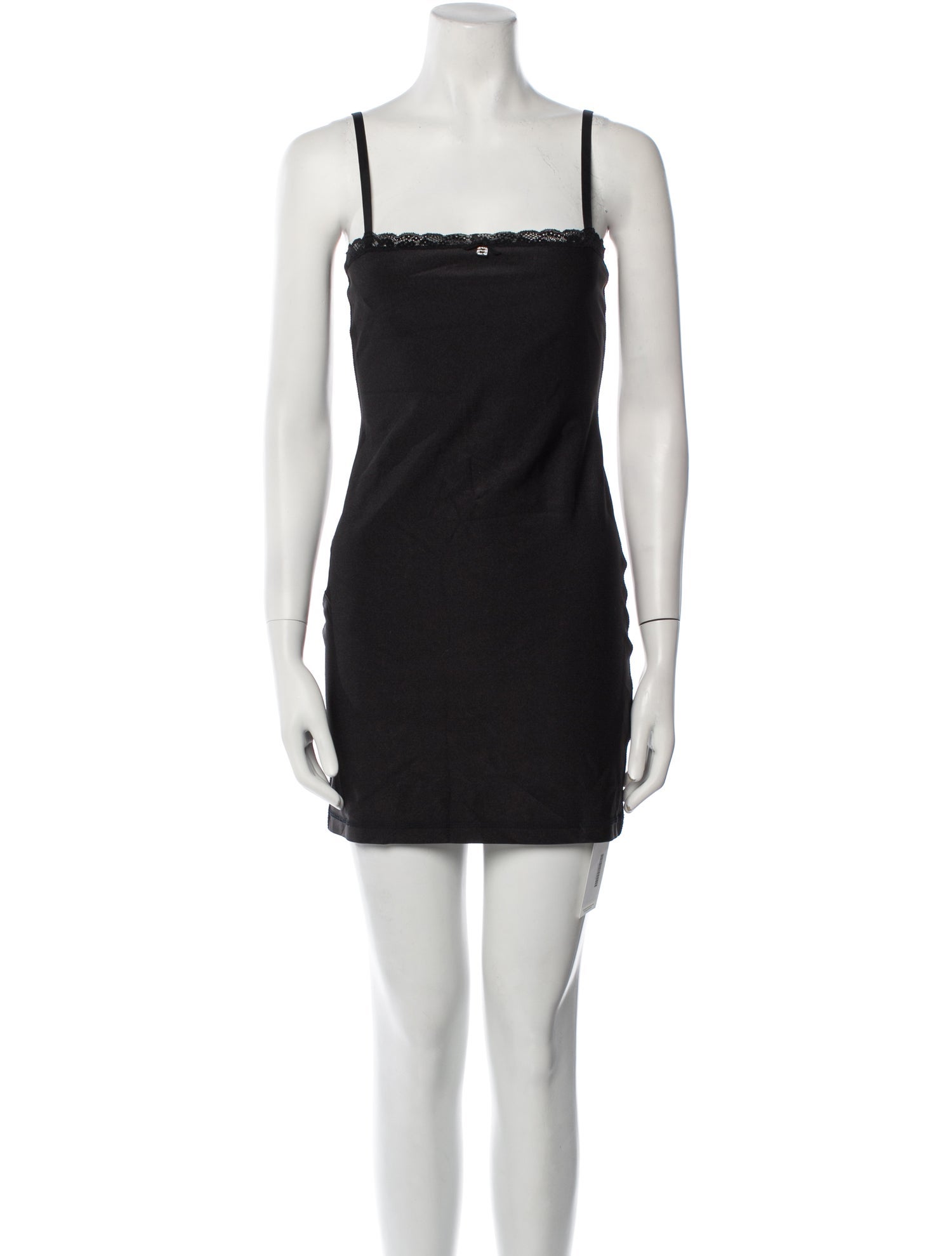 Alexanderwang.T Square Neckline Mini Dress