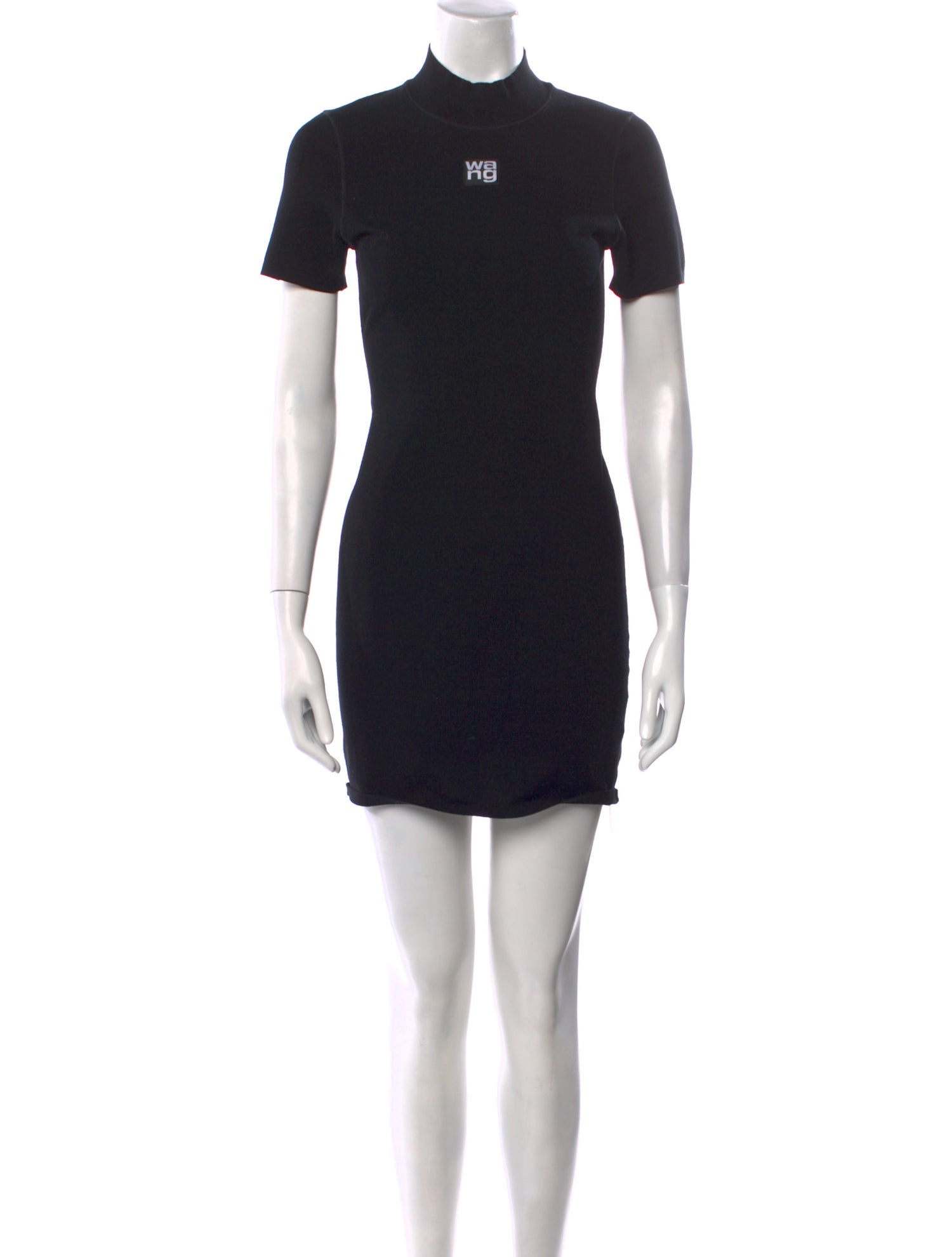 Alexanderwang.T Mock Neck Mini Dress