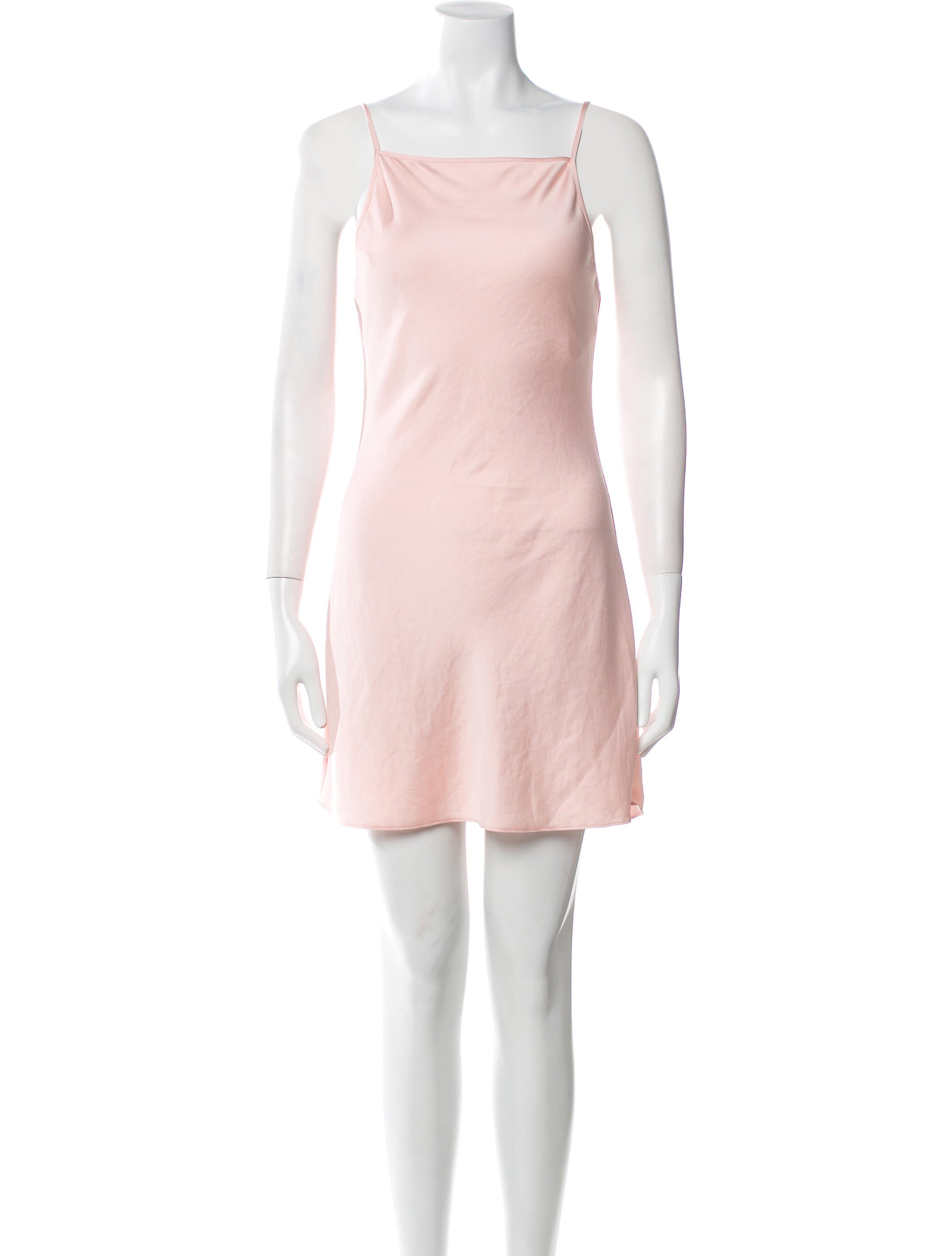 Alexanderwang.T Square Neckline Mini Dress
