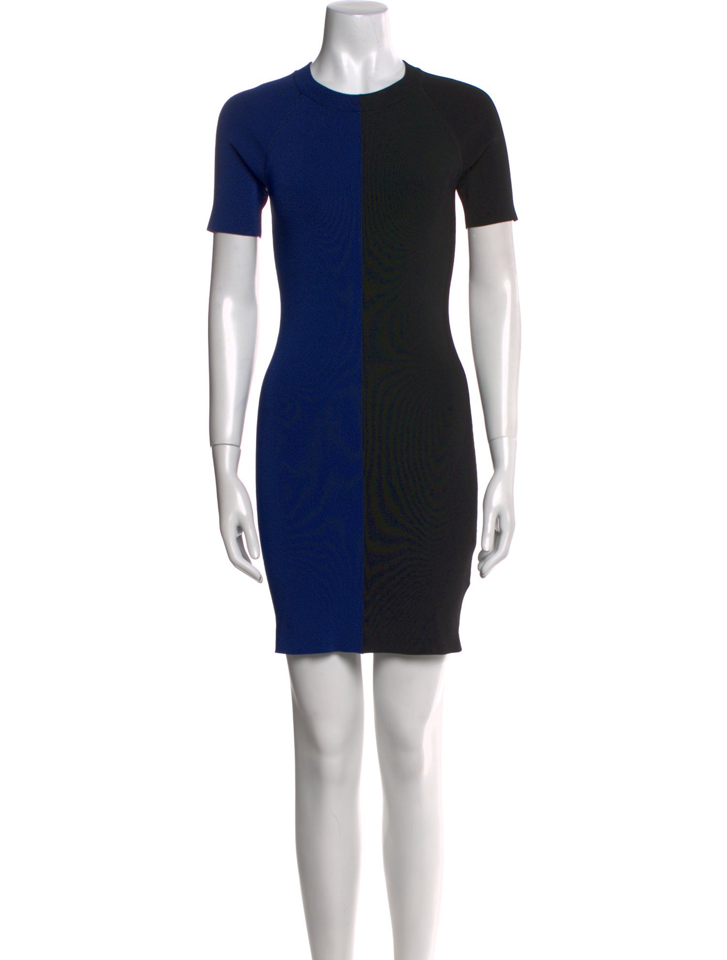 Alexanderwang.T Colorblock Pattern Mini Dress